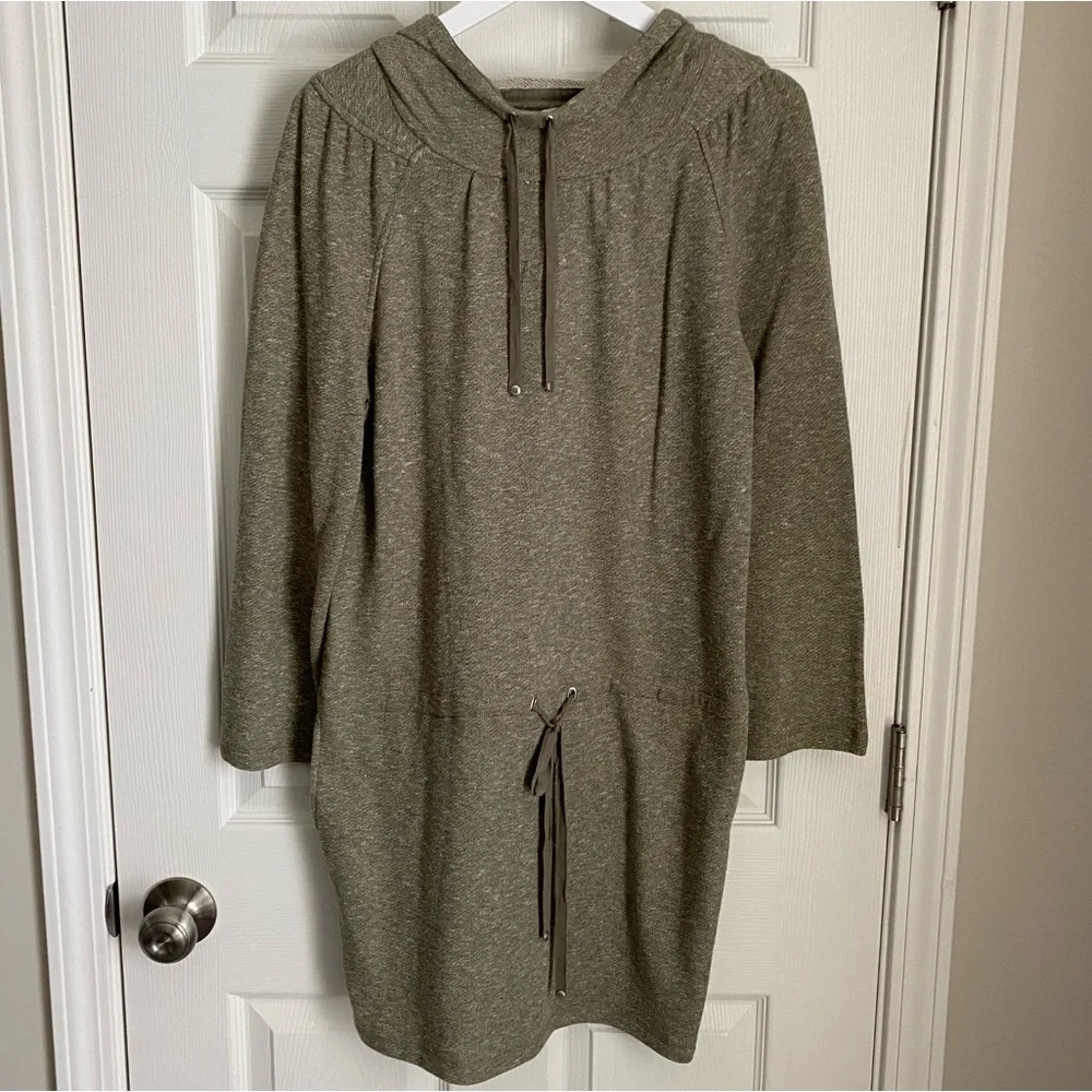 max studio london dress green MAX STUDIO LONDON Dress Womens L Dark Green